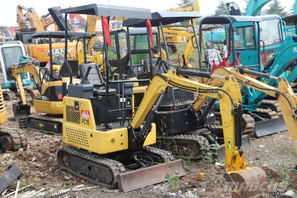 Komatsu pc 15 Mini kotrók < 7t