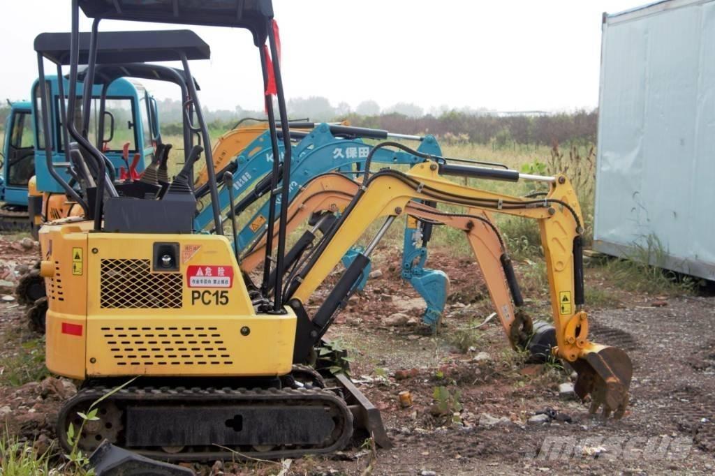 Komatsu pc 15 Mini kotrók < 7t