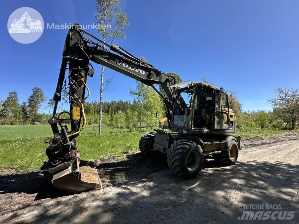 Volvo EW 140 D Gumikerekes kotrók
