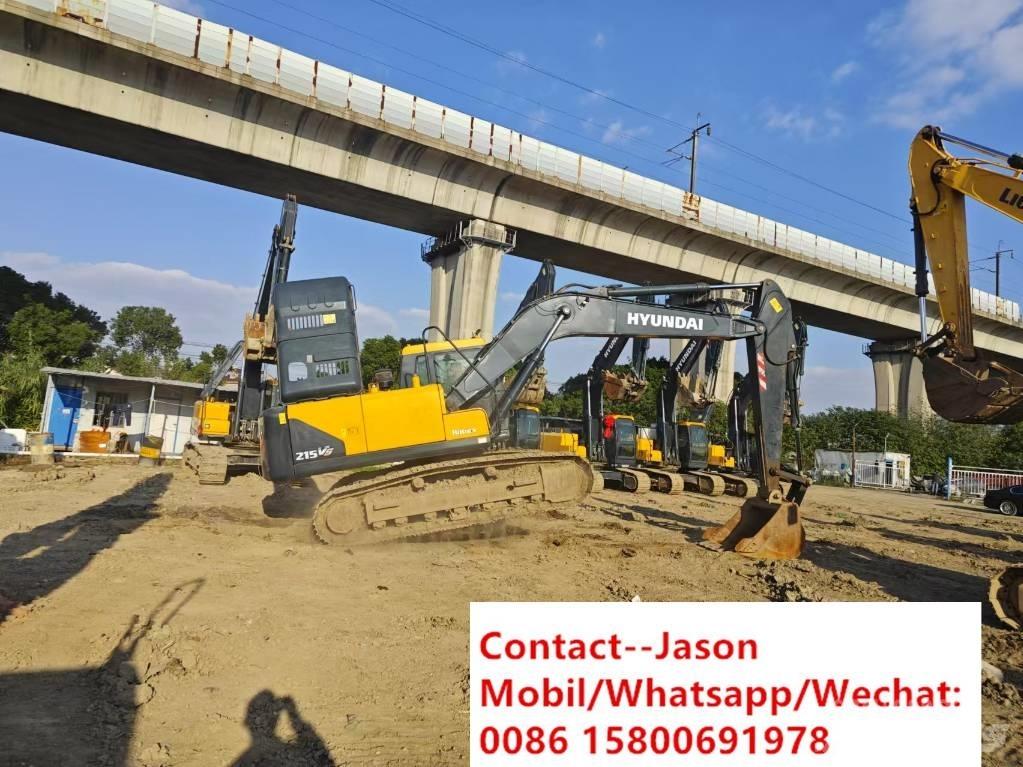 Hyundai R215 LVS Lánctalpas kotrók