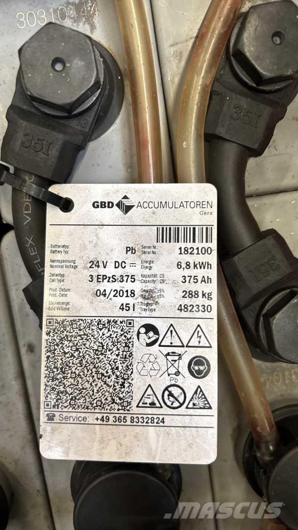 Linde L16 Gyalogkíséretű targonca