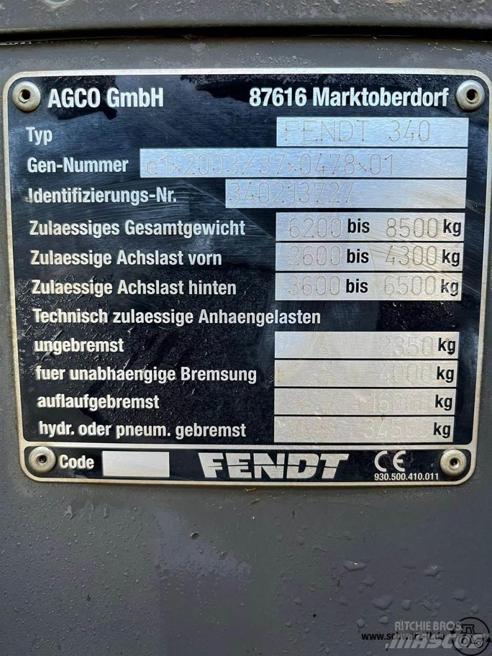 Fendt 313 Vario Traktorok