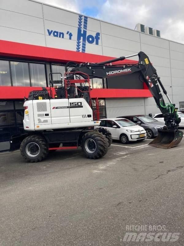 Hidromek HMK 150 WR Gumikerekes kotrók