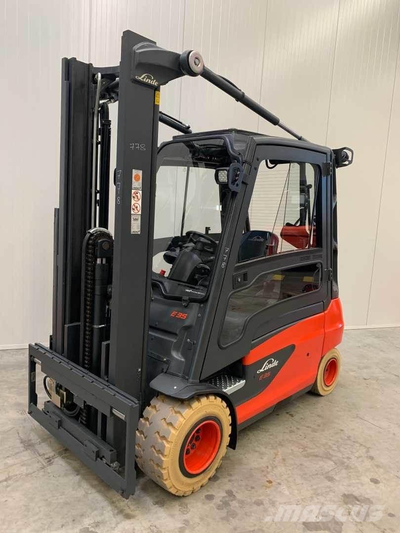 Linde E35L Elektromos targoncák