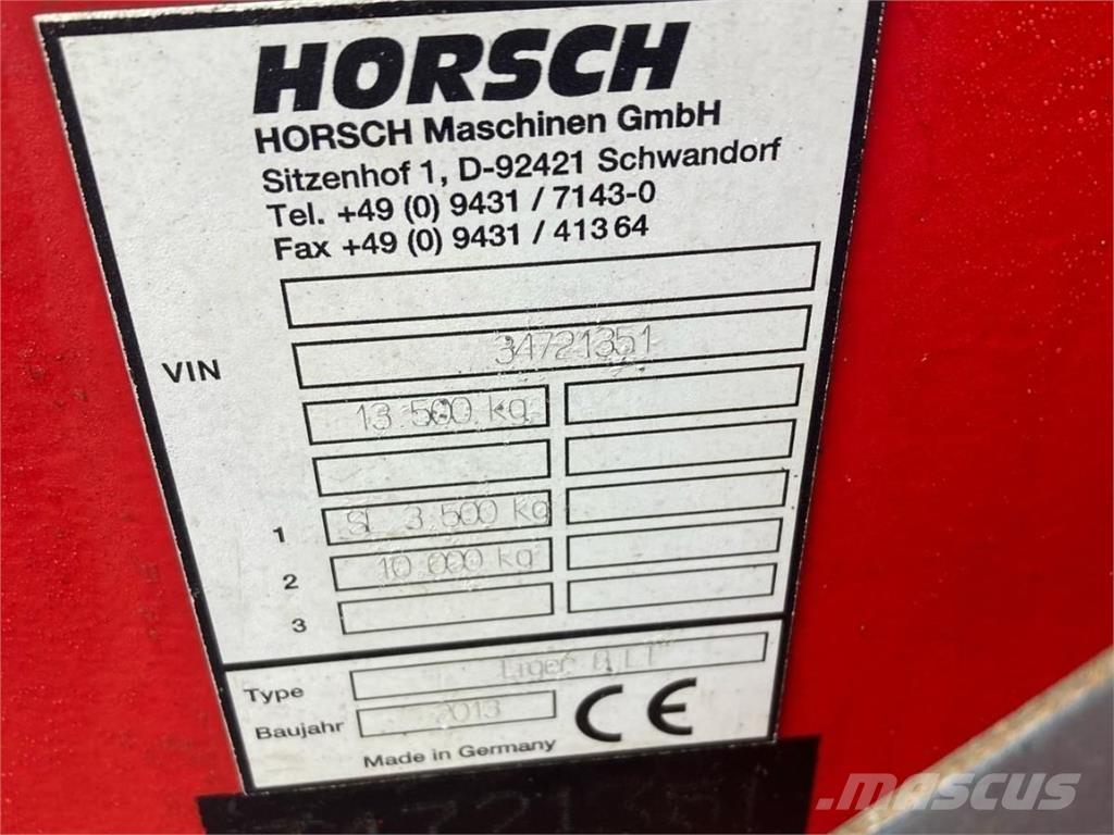 Horsch Tiger 8 LT Kultivátorok