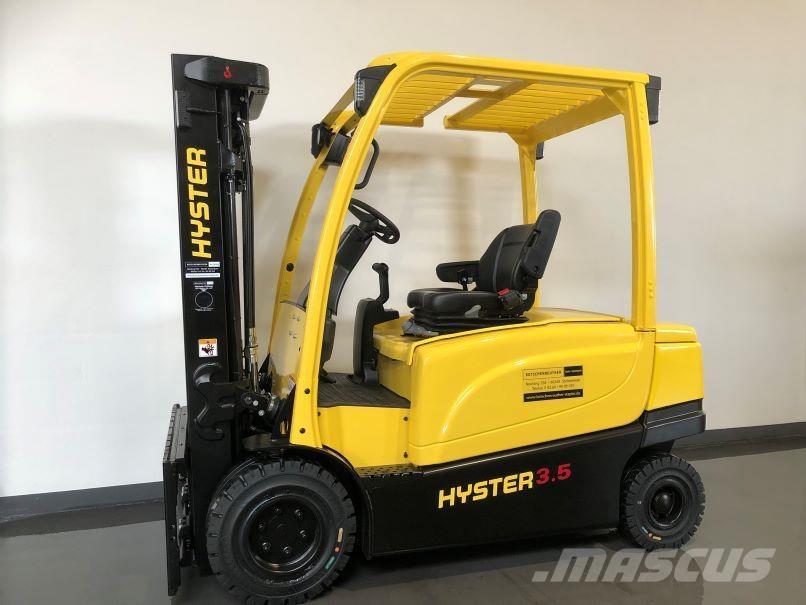 Hyster J3.5XN Elektromos targoncák