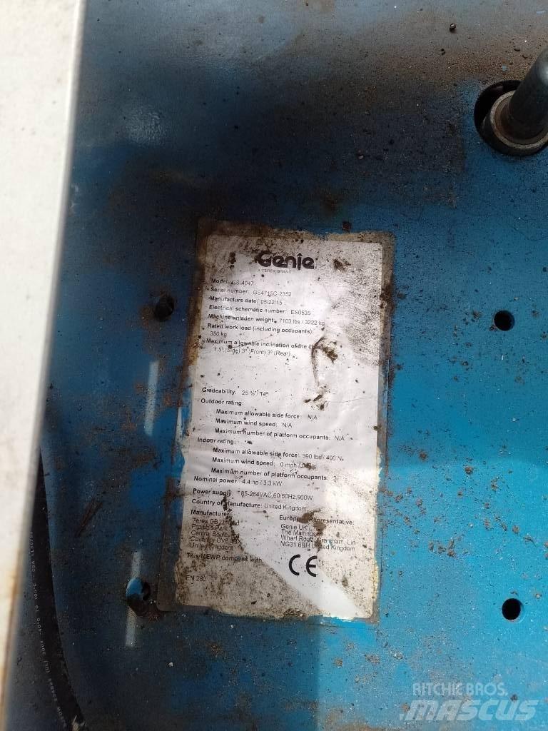 Genie GS 4047 Ollós emelők