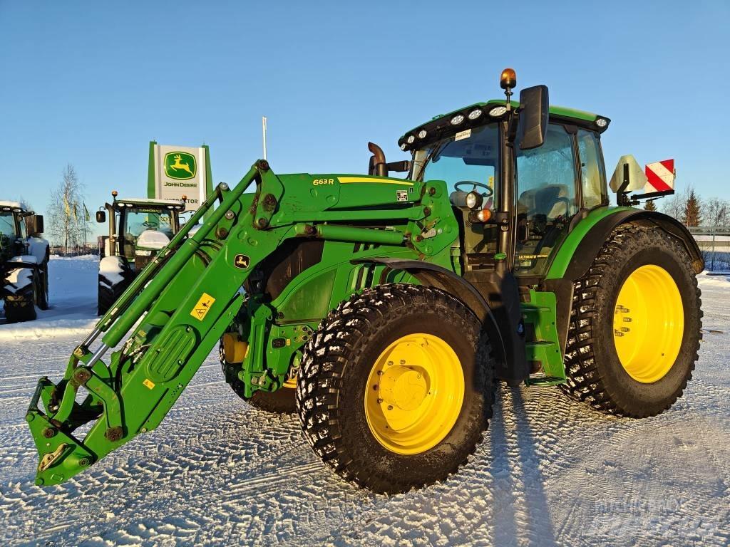 John Deere 6155R Traktorok