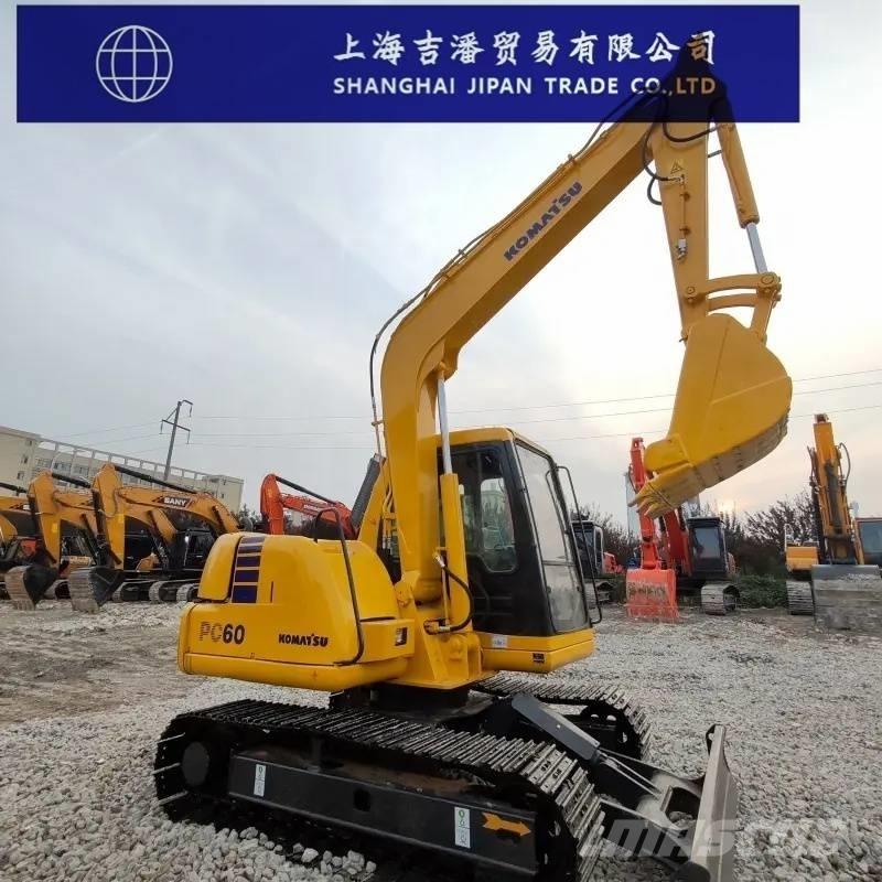 Komatsu PC 60 Lánctalpas kotrók
