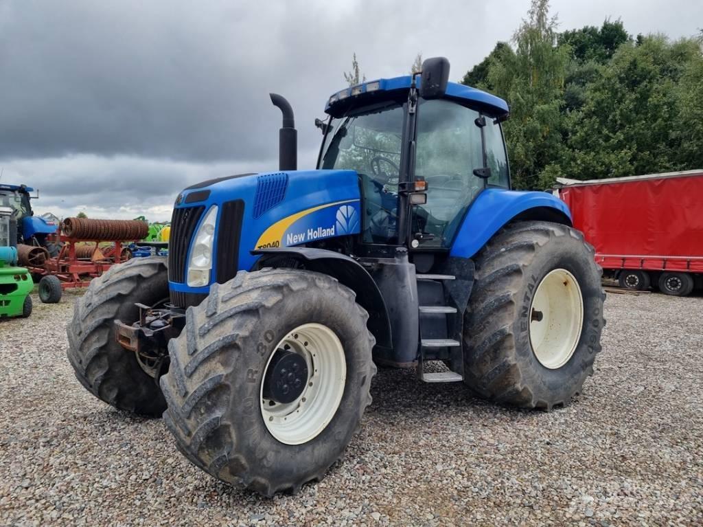 New Holland T 8040 Traktorok