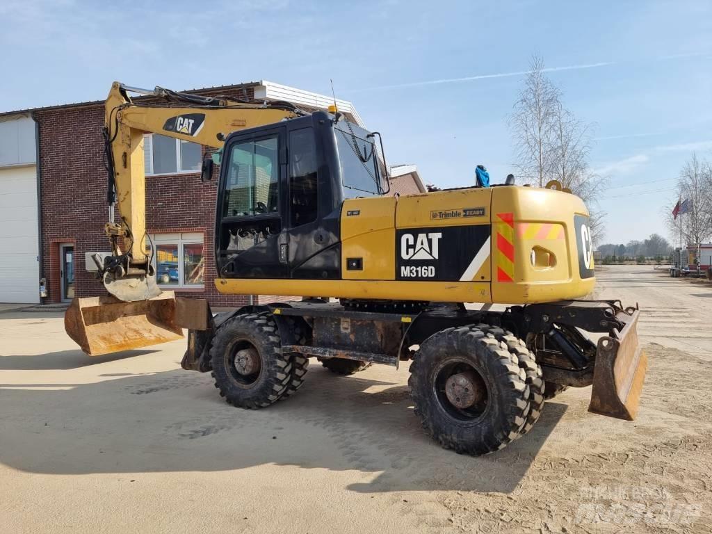 CAT M316 D II Gumikerekes kotrók