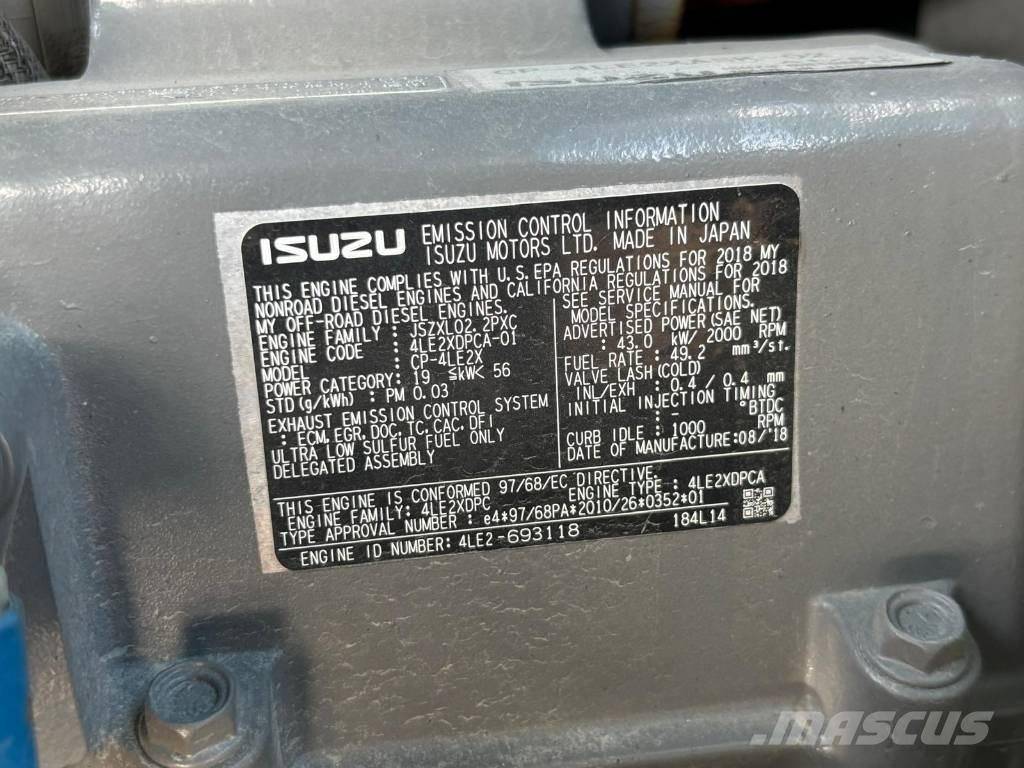 Kobelco SK 75 SR-3E Közepes (midi) kotrók 7 t - 12 t