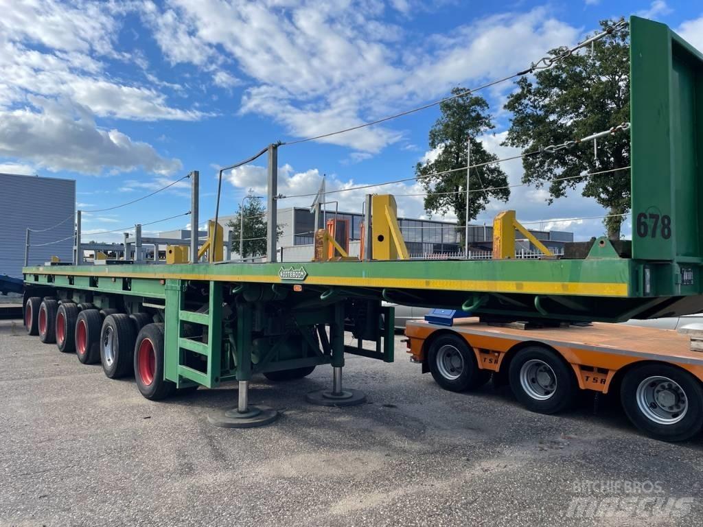 Nooteboom OVB-102-06 Platós / Ponyvás félpótkocsik