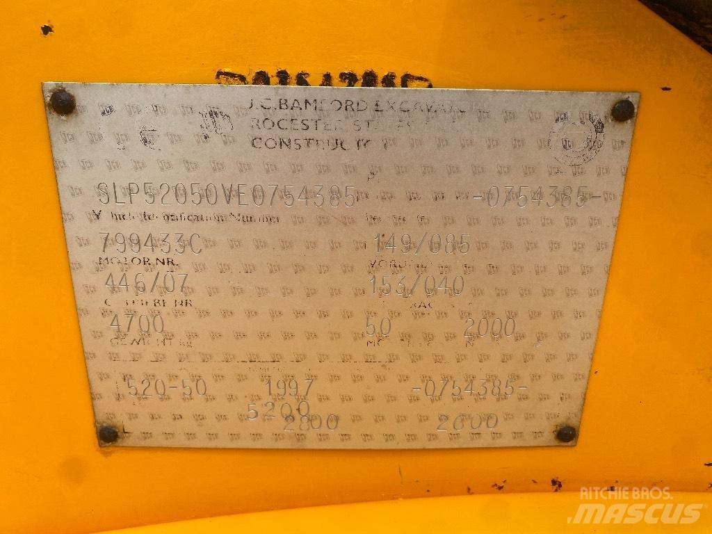 JCB 520-50 Teleszkópos rakodók