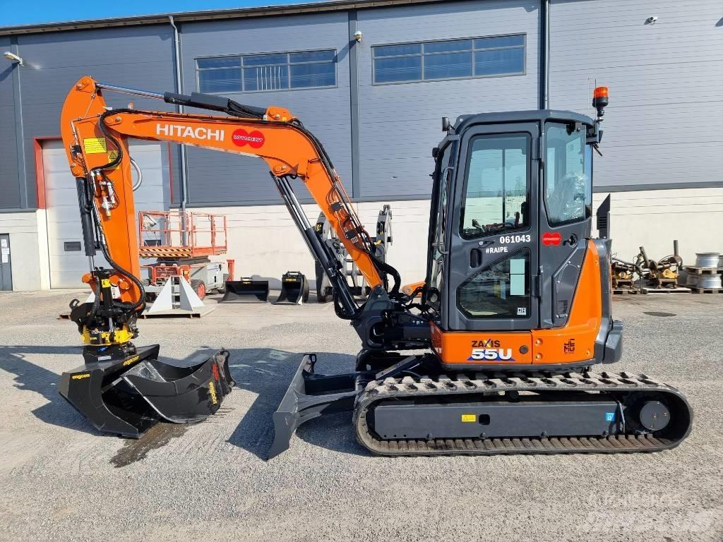 Hitachi ZX55U-6 Mini kotrók < 7t