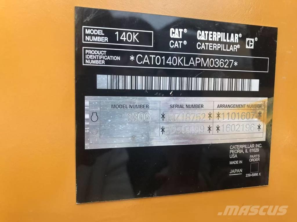 CAT 140k Gréderek