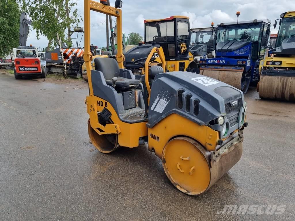 Hamm HD8 CW Ikerdobos hengerek