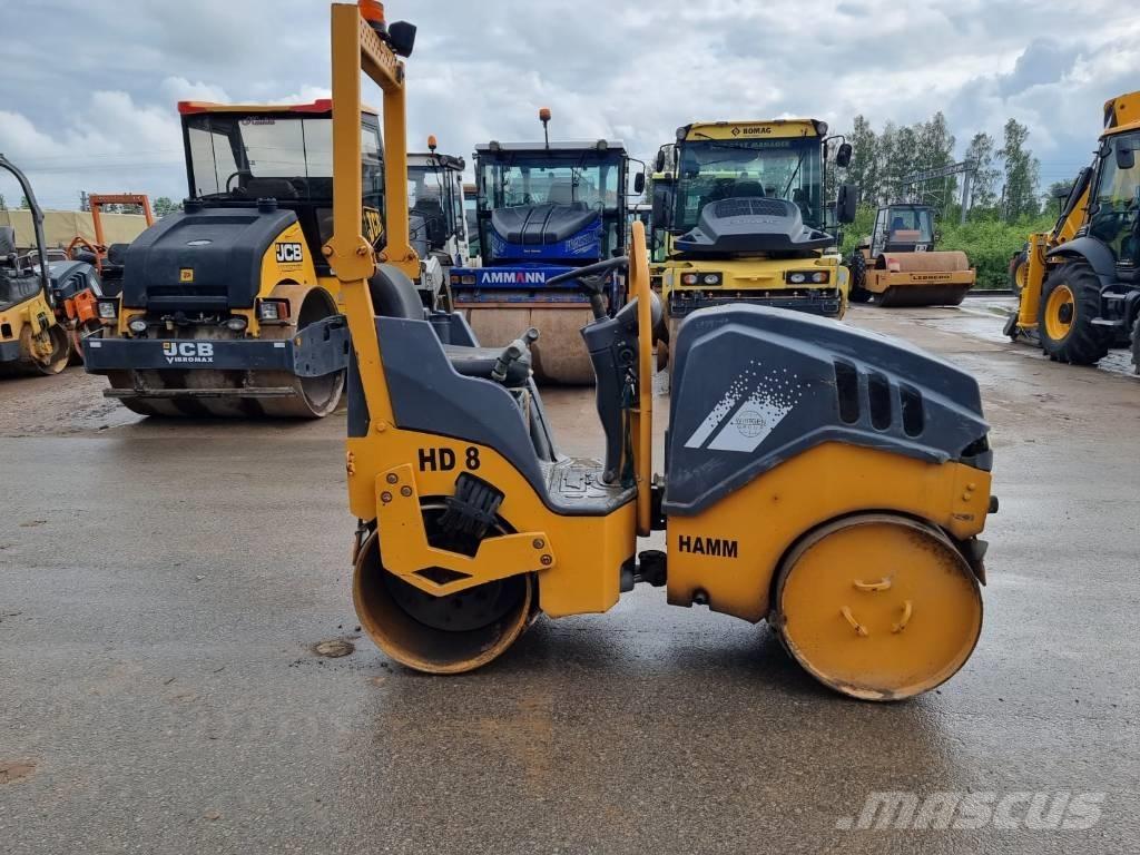 Hamm HD8 CW Ikerdobos hengerek