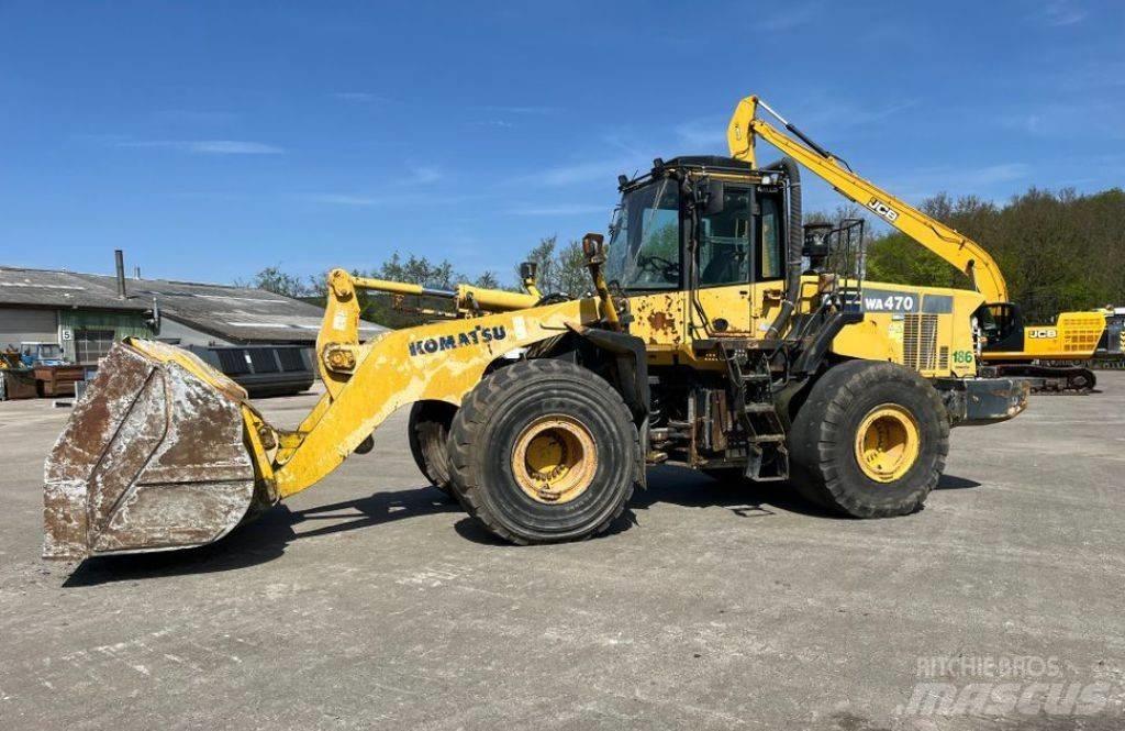 Komatsu WA 470-6 Gumikerekes homlokrakodók