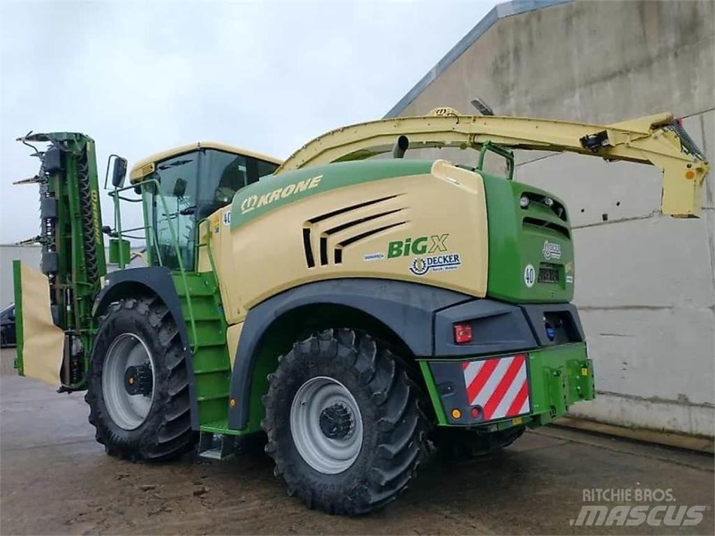 Krone Big X 630 Önjáró szecskázók