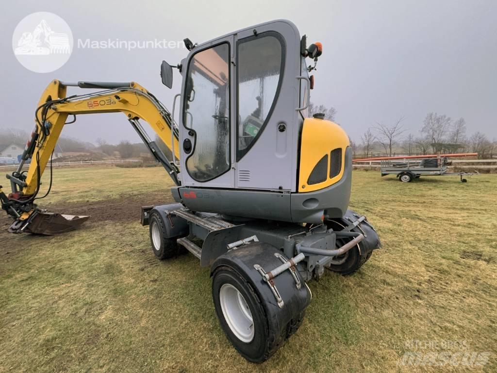 Wacker Neuson 6503 Gumikerekes kotrók