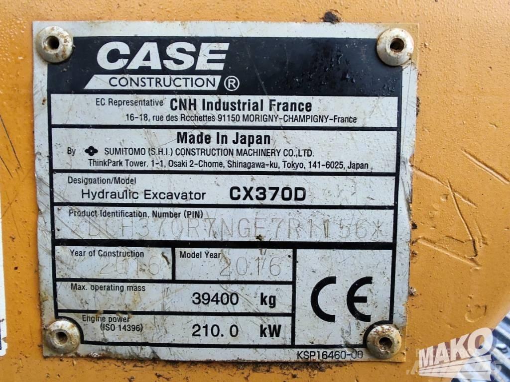 CASE CX 370 Lánctalpas kotrók