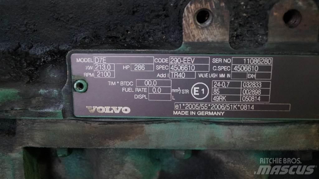 Volvo D7E USED Motorok