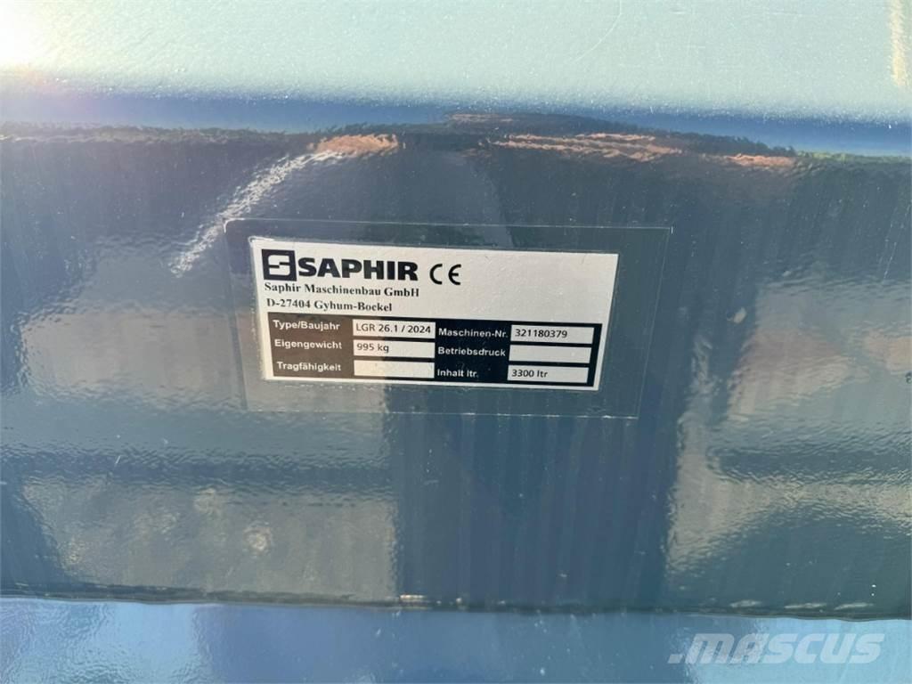 Saphir LGR 26.1 Egyéb mezőgazdasági gépek