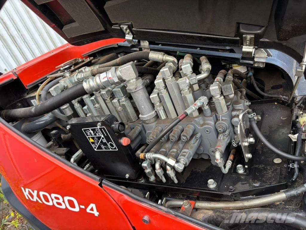 Kubota KX 080-4 Közepes (midi) kotrók 7 t - 12 t