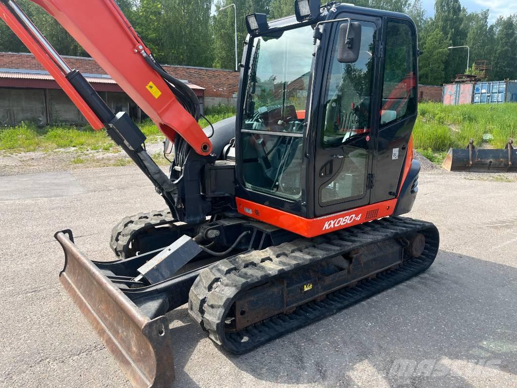 Kubota KX 080-4 Közepes (midi) kotrók 7 t - 12 t