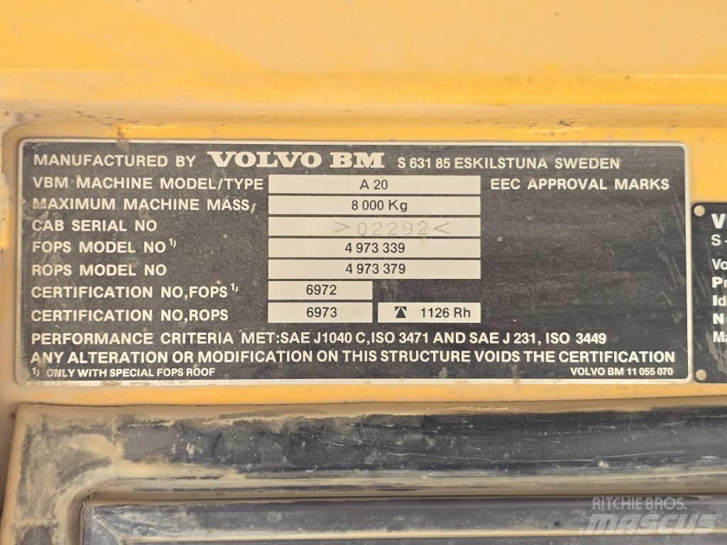 Volvo BM A 20 Mezei dömperek