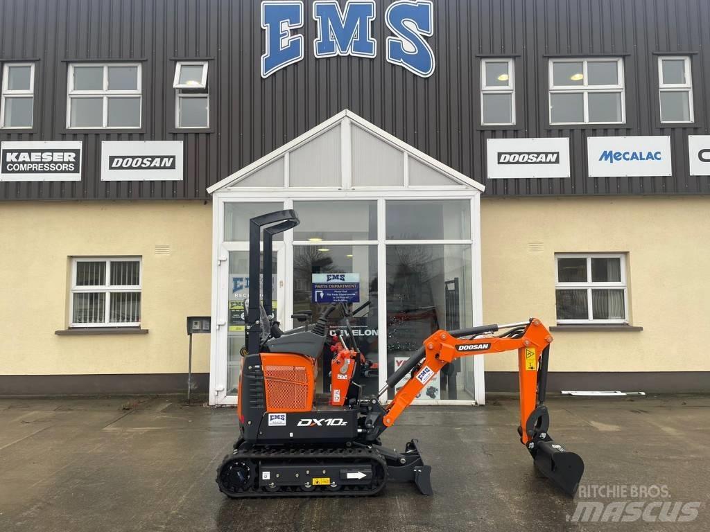 Doosan DX 10 Z Mini kotrók < 7t