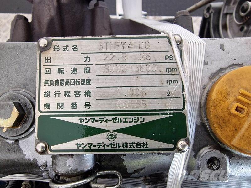 Yanmar 3TNE74-DG Motorok