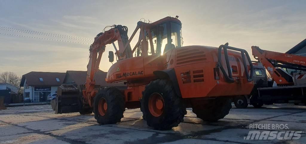 Mecalac 12 M TX Gumikerekes kotrók