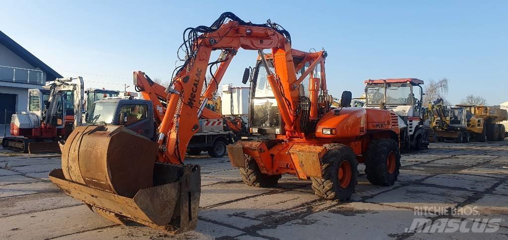 Mecalac 12 M TX Gumikerekes kotrók