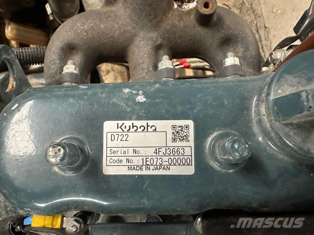 Kubota D 722 ENGINE Motorok