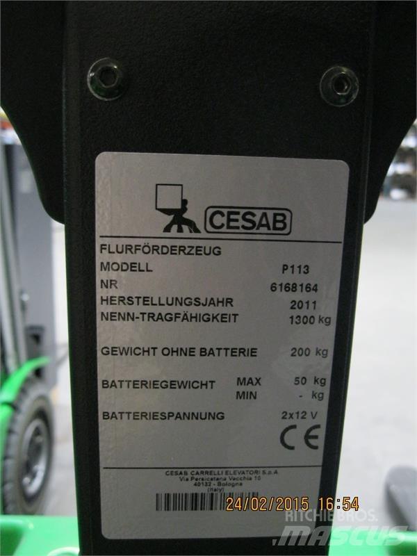 Cesab P213 1,3 to Alacsony emelőkocsi