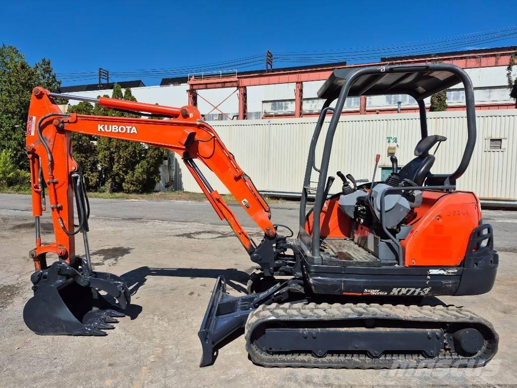 Kubota KX 71-3 Mini kotrók < 7t