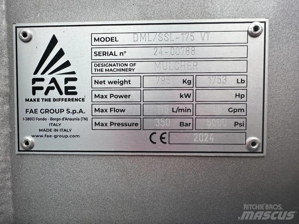 FAE DML/SSL-175 VT Gallyazógépek