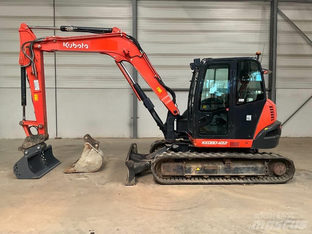 Kubota KX 080-4 A 2 Közepes (midi) kotrók 7 t - 12 t