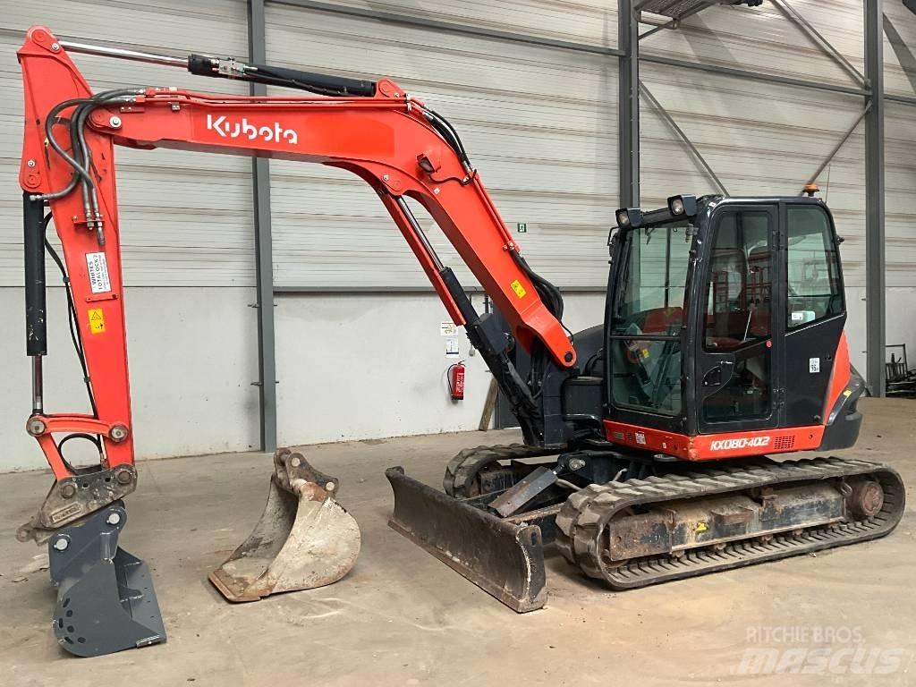 Kubota KX 080-4 A 2 Közepes (midi) kotrók 7 t - 12 t