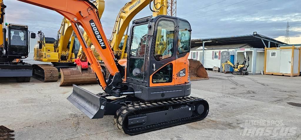 Doosan DX 62 Mini kotrók < 7t