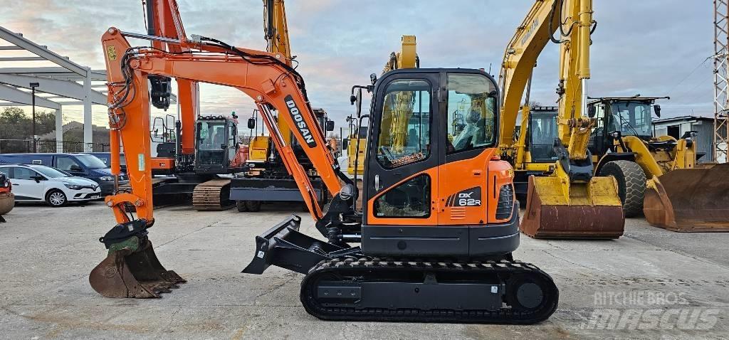 Doosan DX 62 Mini kotrók < 7t