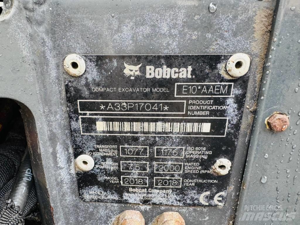 Bobcat E 10 Mini kotrók < 7t