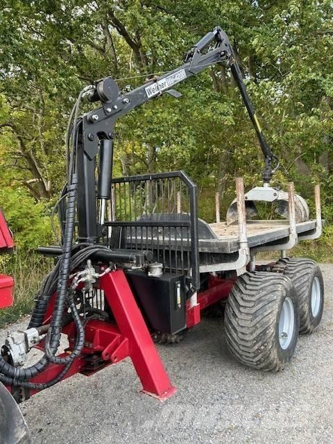 Weimer WE5 Erdészeti pótkocsik