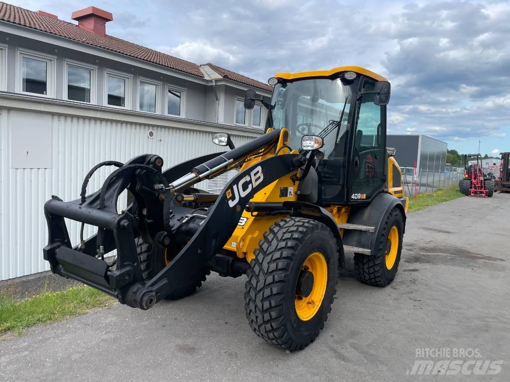 JCB 409 Gumikerekes homlokrakodók