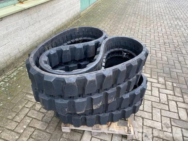 Kubota KX 080 Lánctalpak, láncok és futóművek