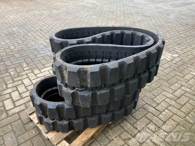 Kubota KX 080 Lánctalpak, láncok és futóművek