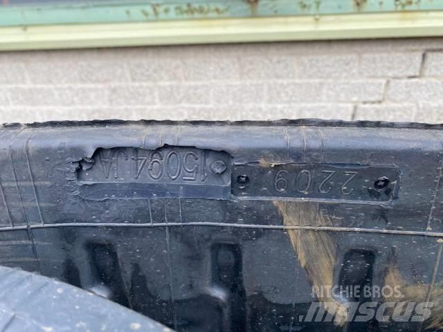 Kubota KX 080 Lánctalpak, láncok és futóművek