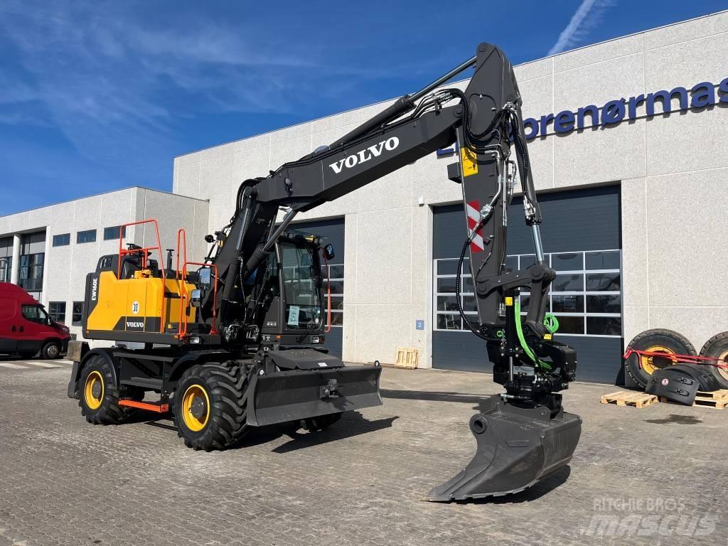 Volvo EW160E Gumikerekes kotrók
